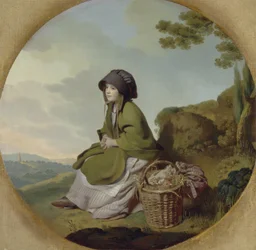 Market Girl (Silveråldern) c.1776-77
